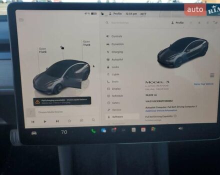 Серый Тесла Модель 3, объемом двигателя 0 л и пробегом 62 тыс. км за 10400 $, фото 8 на Automoto.ua