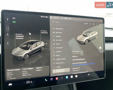 Серый Тесла Модель 3, объемом двигателя 0 л и пробегом 25 тыс. км за 30800 $, фото 16 на Automoto.ua