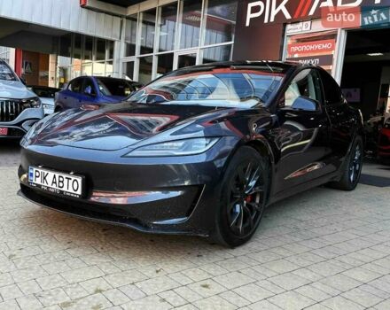 Тесла Модель 3 2024 у Львові на Automoto.ua Сірий Тесла Модель 3, об'ємом двигуна 0 л та пробігом 1 тис. км за 39900 $, фото 1 на Automoto.ua