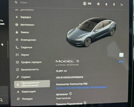 Серый Тесла Модель 3, объемом двигателя 0 л и пробегом 12 тыс. км за 27199 $, фото 7 на Automoto.ua