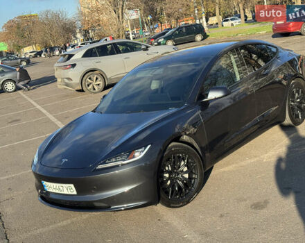 Серый Тесла Модель 3, объемом двигателя 0 л и пробегом 40 тыс. км за 28500 $, фото 2 на Automoto.ua