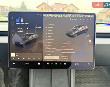 Серый Тесла Модель 3, объемом двигателя 0 л и пробегом 13 тыс. км за 30000 $, фото 13 на Automoto.ua