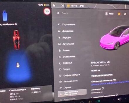 Серый Тесла Модель 3, объемом двигателя 0 л и пробегом 11 тыс. км за 26900 $, фото 17 на Automoto.ua