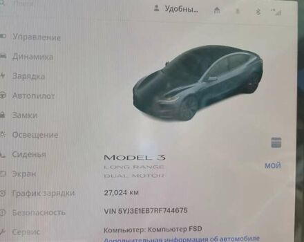 Тесла Модель 3 2024 у Одесі на Automoto.ua Сірий Тесла Модель 3, об'ємом двигуна 0 л та пробігом 27 тис. км за 32500 $, фото 15 на Automoto.ua