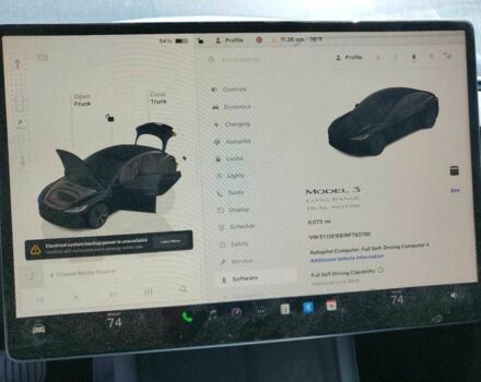 Серый Тесла Модель 3, объемом двигателя 0 л и пробегом 6 тыс. км за 12000 $, фото 8 на Automoto.ua