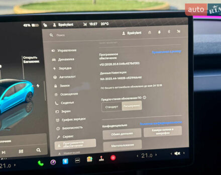 Тесла Модель 3 2024 у Івано-Франківську на Automoto.ua Сірий Тесла Модель 3, об'ємом двигуна 0 л та пробігом 5 тис. км за 27500 $, фото 117 на Automoto.ua