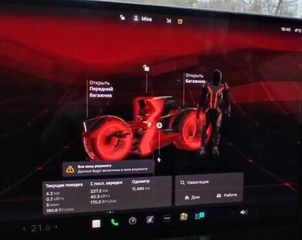 Серый Тесла Модель 3, объемом двигателя 0 л и пробегом 11 тыс. км за 26900 $, фото 15 на Automoto.ua