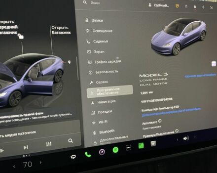 Серый Тесла Модель 3, объемом двигателя 0 л и пробегом 2 тыс. км за 27300 $, фото 19 на Automoto.ua