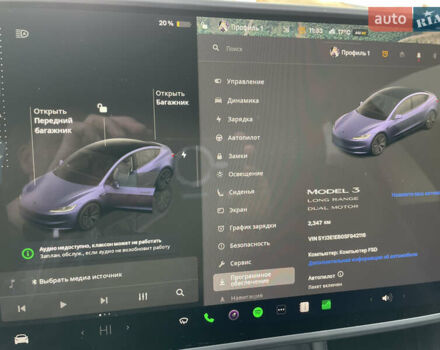 Тесла Модель 3 2025 у Бродах на Automoto.ua Сірий Тесла Модель 3, об'ємом двигуна 0 л та пробігом 2 тис. км за 26700 $, фото 13 на Automoto.ua