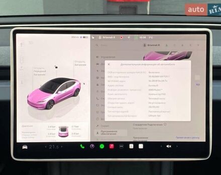 Сірий Тесла Модель 3, об'ємом двигуна 0 л та пробігом 1 тис. км за 32999 $, фото 26 на Automoto.ua