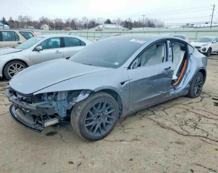 Сірий Тесла Модель 3, об'ємом двигуна 0 л та пробігом 7 тис. км за 22000 $, фото 1 на Automoto.ua
