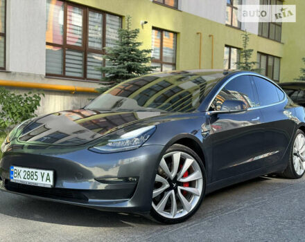 Сірий Тесла Модель 3, об'ємом двигуна 0 л та пробігом 86 тис. км за 21999 $, фото 1 на Automoto.ua