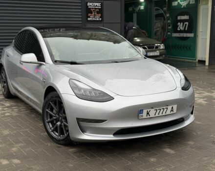 Серый Тесла Модель 3, объемом двигателя 0 л и пробегом 192 тыс. км за 16500 $, фото 1 на Automoto.ua