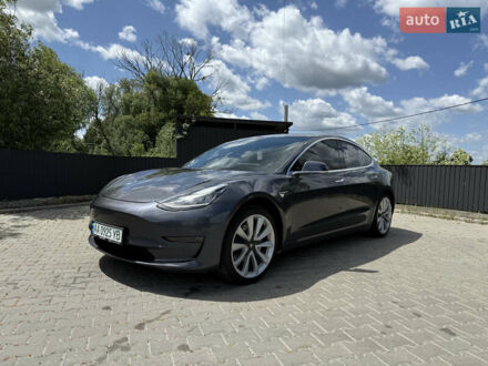 Тесла Модель 3 2018 в Буче на Automoto.ua Серый Тесла Модель 3, объемом двигателя 0 л и пробегом 85 тыс. км за 17500 $, фото 1 на Automoto.ua