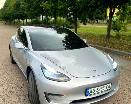 Серый Тесла Модель 3, объемом двигателя 0.21 л и пробегом 138 тыс. км за 16500 $, фото 1 на Automoto.ua
