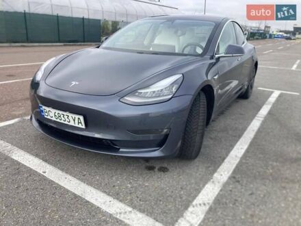 Тесла Модель 3 2018 в Львове на Automoto.ua Серый Тесла Модель 3, объемом двигателя 0 л и пробегом 68 тыс. км за 16800 $, фото 1 на Automoto.ua
