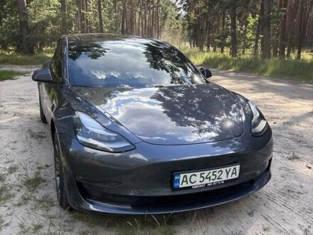 Серый Тесла Модель 3, объемом двигателя 0 л и пробегом 125 тыс. км за 17000 $, фото 1 на Automoto.ua