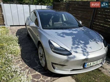 Сірий Тесла Модель 3, об'ємом двигуна 0 л та пробігом 77 тис. км за 16300 $, фото 1 на Automoto.ua