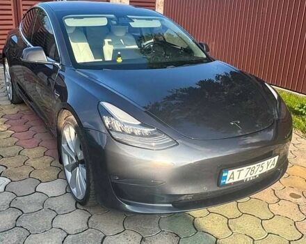 Сірий Тесла Модель 3, об'ємом двигуна 0 л та пробігом 80 тис. км за 18999 $, фото 1 на Automoto.ua