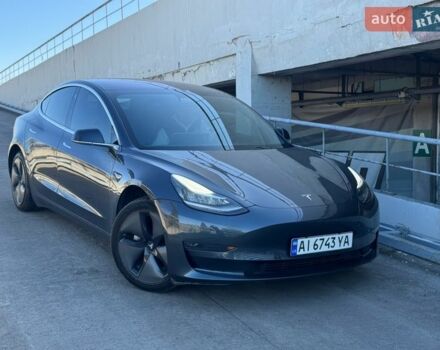 Серый Тесла Модель 3, объемом двигателя 0 л и пробегом 154 тыс. км за 15299 $, фото 1 на Automoto.ua