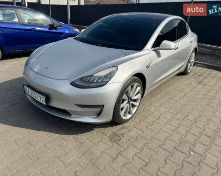 Сірий Тесла Модель 3, об'ємом двигуна 0 л та пробігом 99 тис. км за 16400 $, фото 1 на Automoto.ua