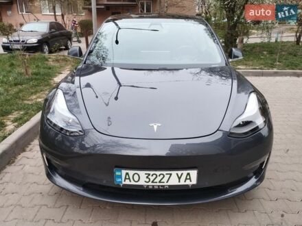 Серый Тесла Модель 3, объемом двигателя 0 л и пробегом 153 тыс. км за 14800 $, фото 1 на Automoto.ua