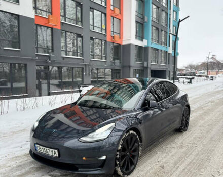 Серый Тесла Модель 3, объемом двигателя 0 л и пробегом 117 тыс. км за 20000 $, фото 1 на Automoto.ua
