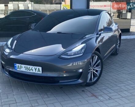 Серый Тесла Модель 3, объемом двигателя 0 л и пробегом 91 тыс. км за 18300 $, фото 1 на Automoto.ua