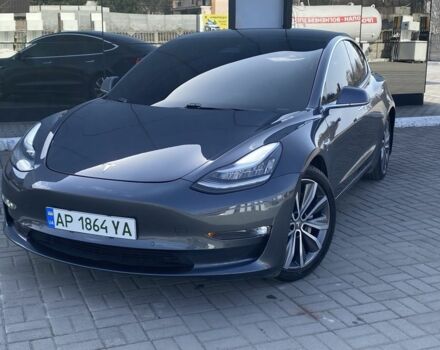 Серый Тесла Модель 3, объемом двигателя 0 л и пробегом 91 тыс. км за 18300 $, фото 1 на Automoto.ua