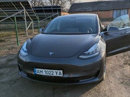 Серый Тесла Модель 3, объемом двигателя 0 л и пробегом 145 тыс. км за 17000 $, фото 1 на Automoto.ua