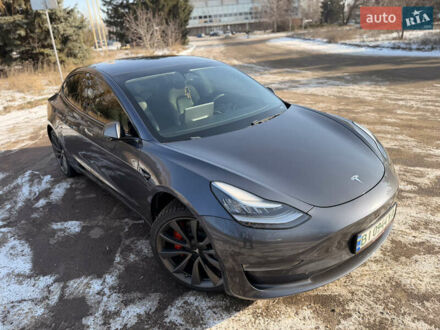 Серый Тесла Модель 3, объемом двигателя 0 л и пробегом 171 тыс. км за 17700 $, фото 1 на Automoto.ua
