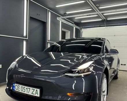 Серый Тесла Модель 3, объемом двигателя 0 л и пробегом 153 тыс. км за 14900 $, фото 1 на Automoto.ua