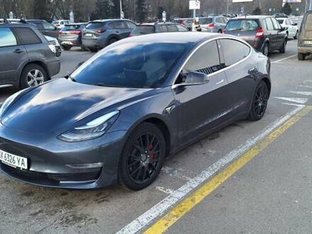 Сірий Тесла Модель 3, об'ємом двигуна 0 л та пробігом 49 тис. км за 21000 $, фото 1 на Automoto.ua