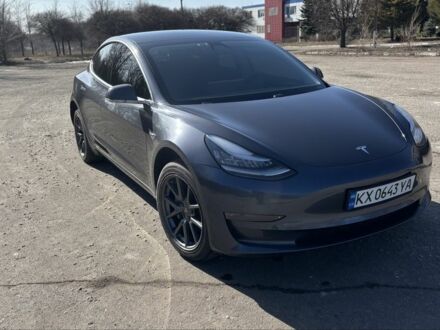 Сірий Тесла Модель 3, об'ємом двигуна 0 л та пробігом 71 тис. км за 26900 $, фото 1 на Automoto.ua