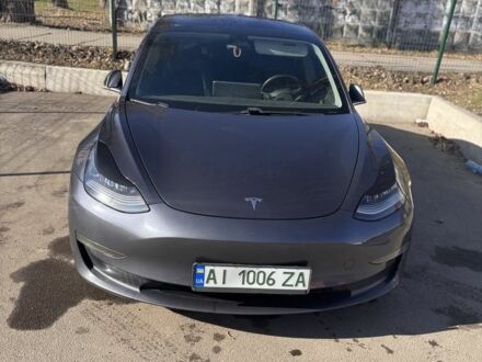 Серый Тесла Модель 3, объемом двигателя 0 л и пробегом 156 тыс. км за 17300 $, фото 1 на Automoto.ua