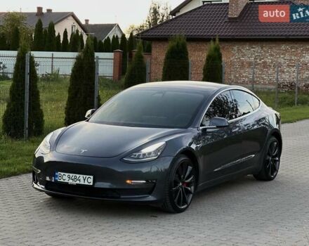 Серый Тесла Модель 3, объемом двигателя 0 л и пробегом 84 тыс. км за 14500 $, фото 1 на Automoto.ua
