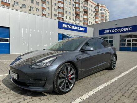 Сірий Тесла Модель 3, об'ємом двигуна 0 л та пробігом 89 тис. км за 22900 $, фото 1 на Automoto.ua