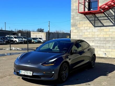 Серый Тесла Модель 3, объемом двигателя 0 л и пробегом 148 тыс. км за 17500 $, фото 1 на Automoto.ua