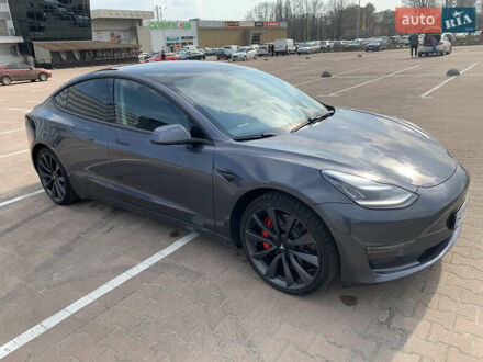 Сірий Тесла Модель 3, об'ємом двигуна 0 л та пробігом 90 тис. км за 25500 $, фото 1 на Automoto.ua