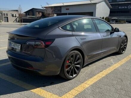 Серый Тесла Модель 3, объемом двигателя 0 л и пробегом 124 тыс. км за 19500 $, фото 1 на Automoto.ua