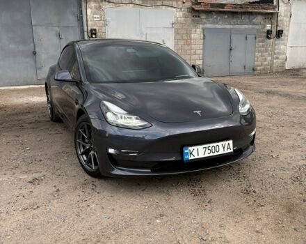 Сірий Тесла Модель 3, об'ємом двигуна 0 л та пробігом 60 тис. км за 23000 $, фото 1 на Automoto.ua