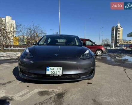 Серый Тесла Модель 3, объемом двигателя 0 л и пробегом 120 тыс. км за 24000 $, фото 1 на Automoto.ua