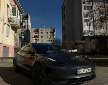 Серый Тесла Модель 3, объемом двигателя 0 л и пробегом 94 тыс. км за 19500 $, фото 1 на Automoto.ua