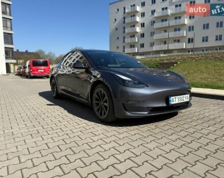 Серый Тесла Модель 3, объемом двигателя 0 л и пробегом 50 тыс. км за 20700 $, фото 1 на Automoto.ua