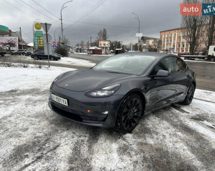 Сірий Тесла Модель 3, об'ємом двигуна 0 л та пробігом 38 тис. км за 24400 $, фото 1 на Automoto.ua