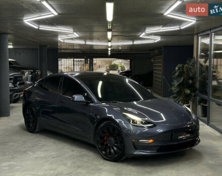 Сірий Тесла Модель 3, об'ємом двигуна 0 л та пробігом 54 тис. км за 24900 $, фото 1 на Automoto.ua