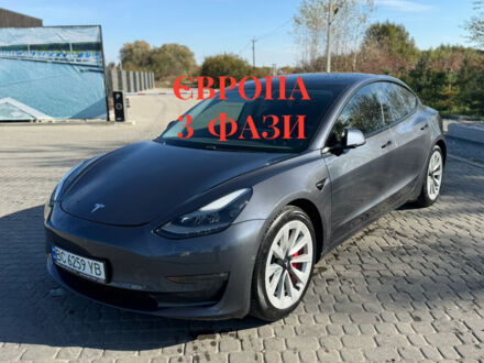 Серый Тесла Модель 3, объемом двигателя 0 л и пробегом 190 тыс. км за 20900 $, фото 1 на Automoto.ua