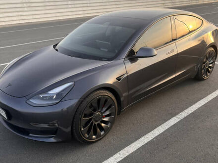 Тесла Модель 3 2021 у Львові на Automoto.ua Сірий Тесла Модель 3, об'ємом двигуна 0 л та пробігом 38 тис. км за 25000 $, фото 1 на Automoto.ua