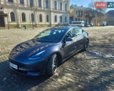 Серый Тесла Модель 3, объемом двигателя 0 л и пробегом 37 тыс. км за 21600 $, фото 1 на Automoto.ua