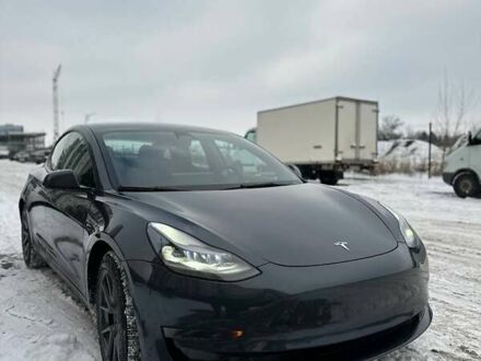 Серый Тесла Модель 3, объемом двигателя 0 л и пробегом 49 тыс. км за 18300 $, фото 1 на Automoto.ua